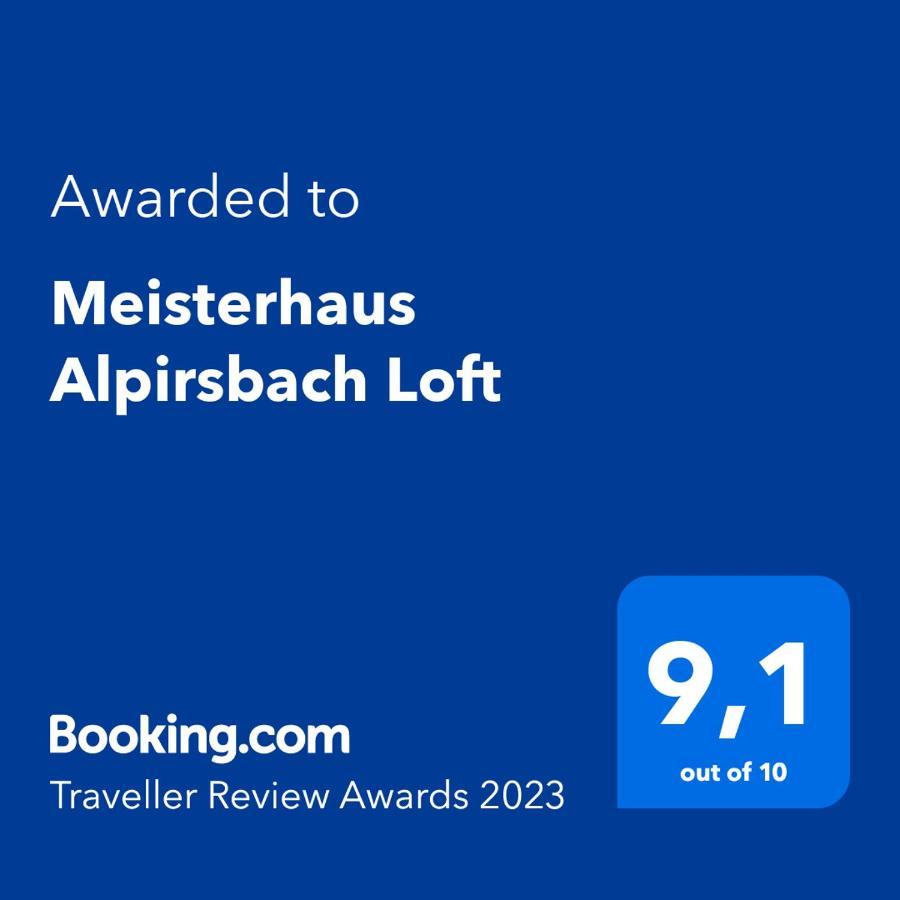 Meisterhaus Alpirsbach Loft Bagian luar foto